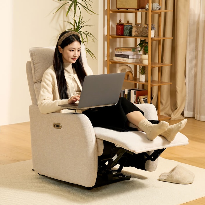 FlexiSpot Lune Pro リクライニングソファ　サイドテーブル リクライニングソファ・Lune Lune Pro | FlexiSpot 公式ストア